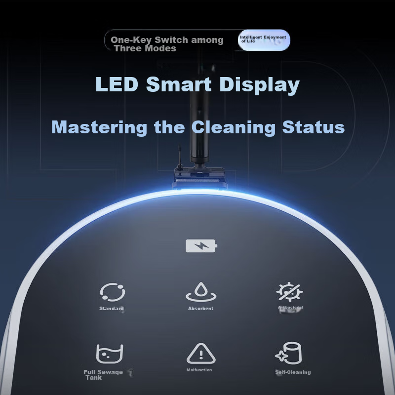 Panasonic Smart Home Floor Cleaning Machine Vacuum Cleaner And Mop All-In with H...