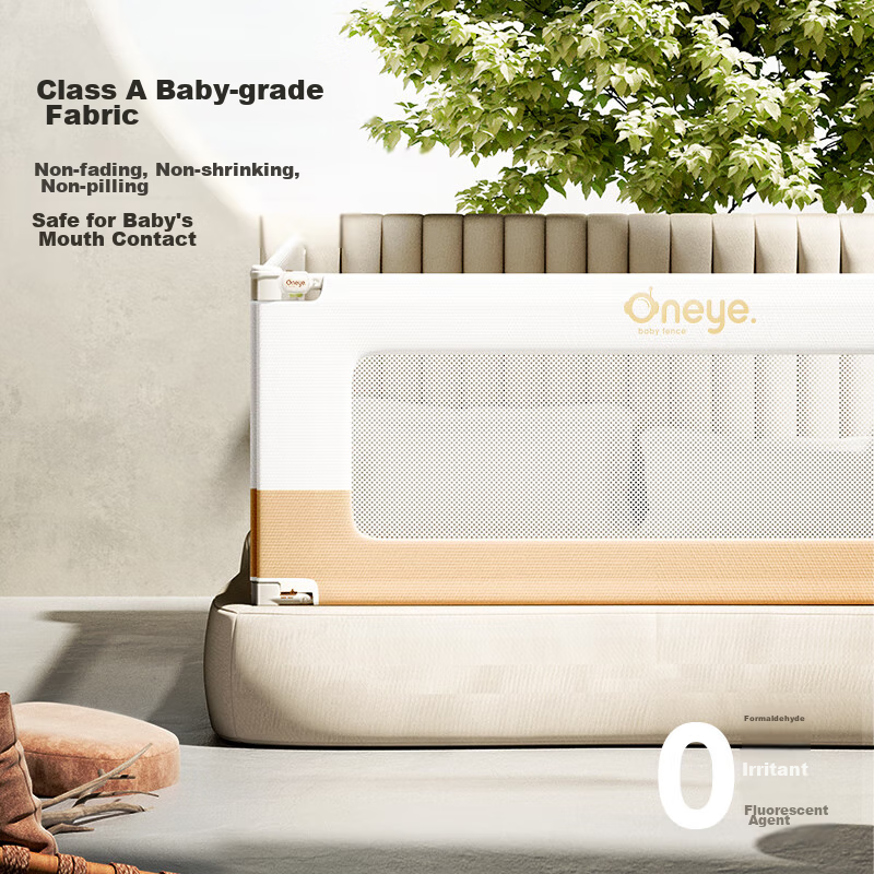 Wanya Baby Crib Guardrail, Toddler Fall Prevention Bed Rail, Bedside Anti-Fall G...