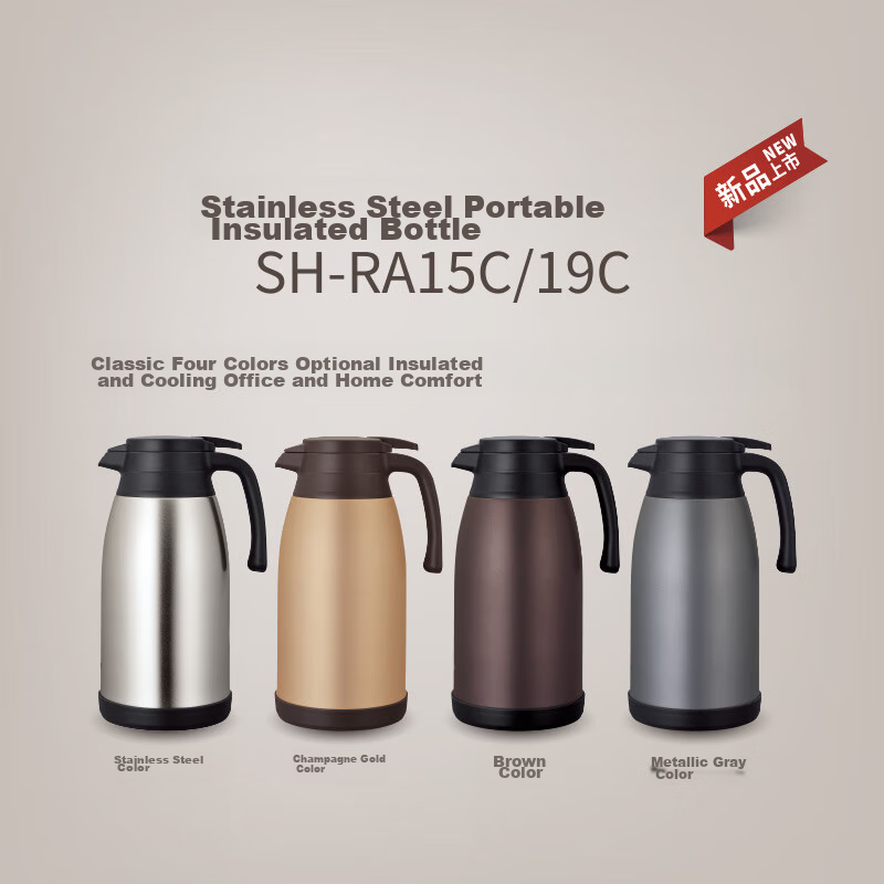 ZO JIRUSHI Insulated Thermos, Large Capacity Insulated Water Bottle for Home And...