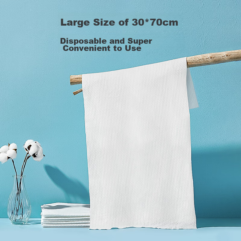 Jingzao Disposable Towels, 10 Pack, Non-Compressed, 30*70cm, Extra Large And Thi...