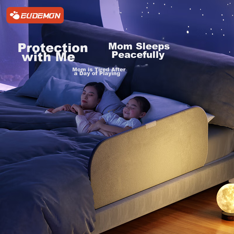 Eudemon Portable Bed Guard Rail, Baby Travel Bed Anti-Fall Child Bedside Barrier...
