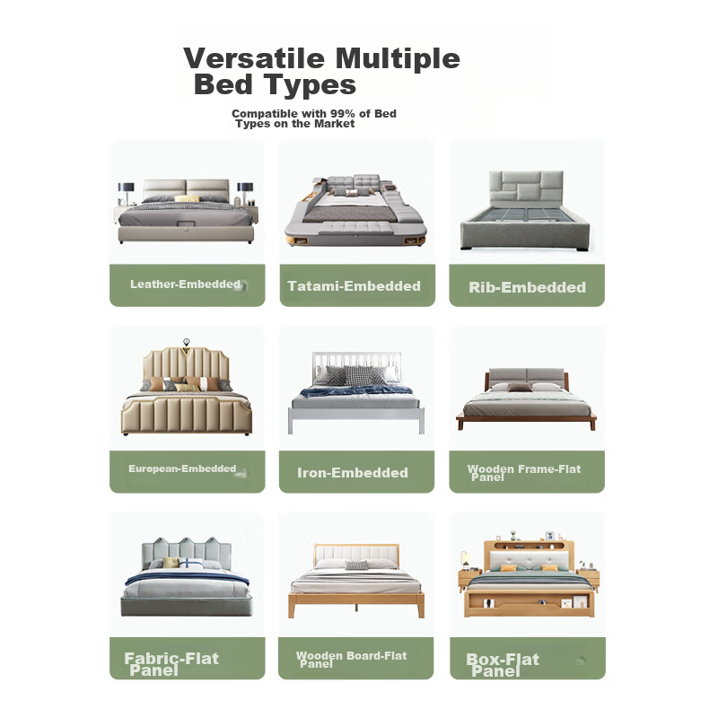 InnoTruth Baby Bed Guard Rail, Bedside Safety Barrier, Anti-Fall Protection for...