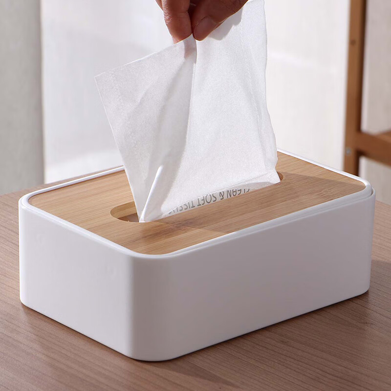 Ourunzhe Tissue Box, Living Room Tissue Holder, Coffee Table Storage Box, Height...