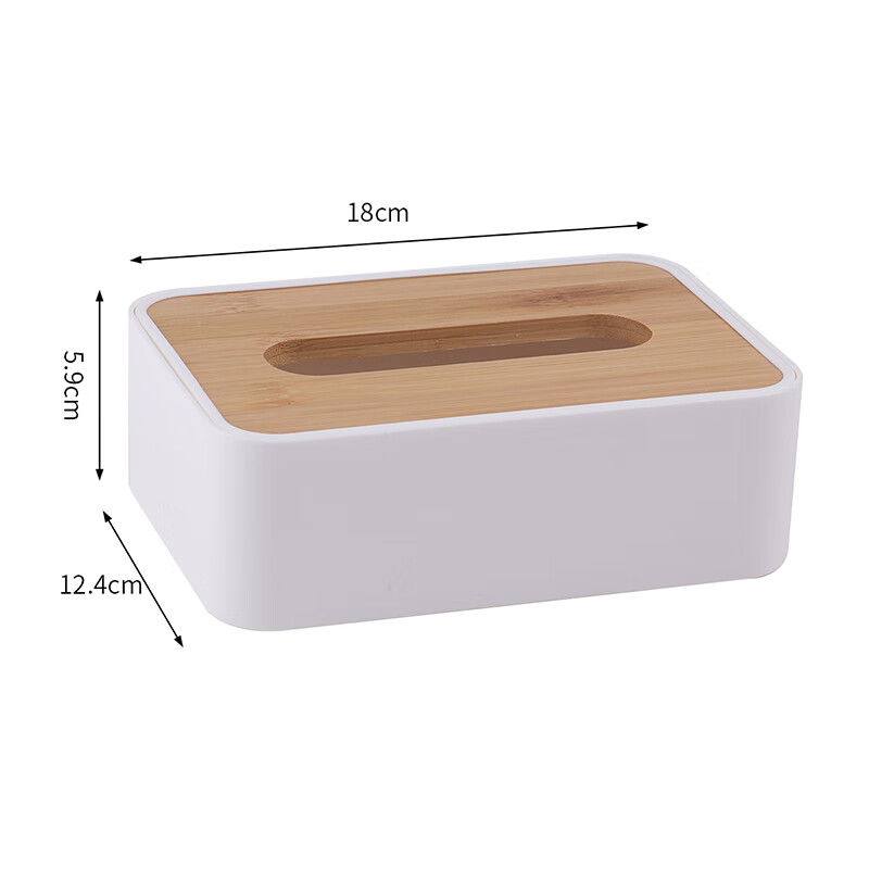 Ourunzhe Tissue Box, Living Room Tissue Holder, Coffee Table Storage Box, Height...