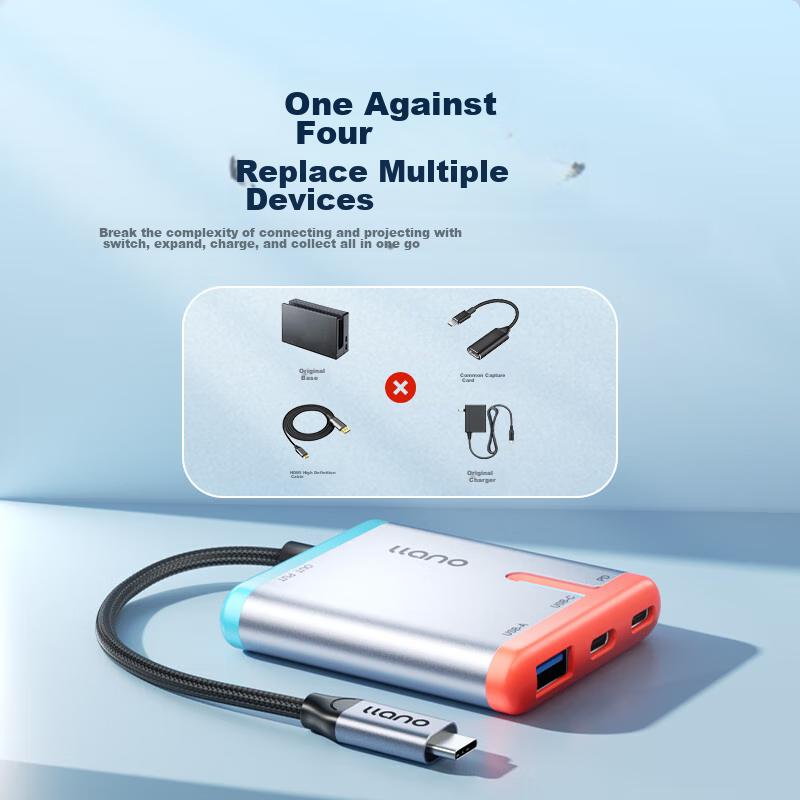 Lvjuneng Switch Video Capture Card, Ns Portable Base, USB3.0, for Gaming Livestr...