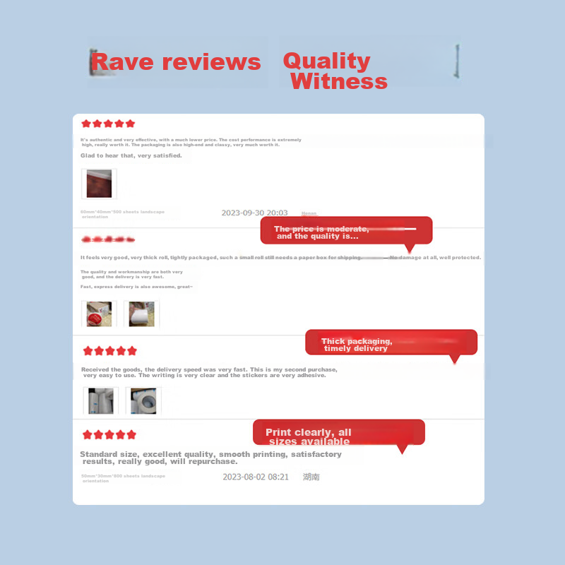 Yuanping Barcode Label Printing Paper, Triple-Protection Thermal Label Paper, El...