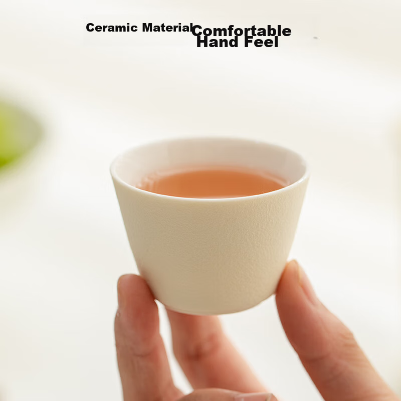 Jingzao Travel Tea Set, Portable Tea Set with Quick Cup, Outdoor Tea Cups, Compl...