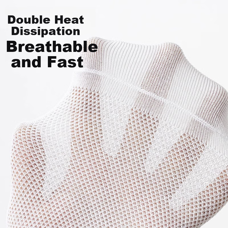 Dreamjiao Men's Summer Thin 100% Cotton Artemisia 7A Antibacterial Deodorant Sho...