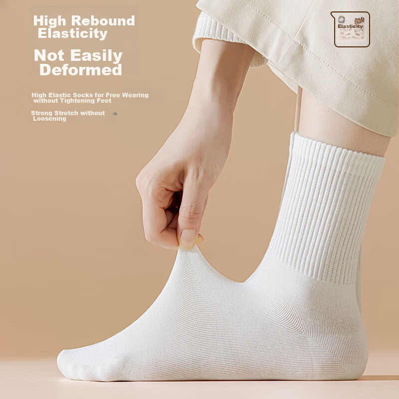 Biaze Disposable Socks for Men And Women, Daily-Use Short Tube Travel Breathable...