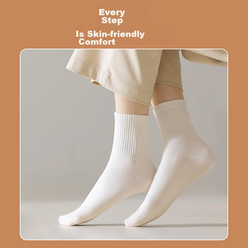 Biaze Disposable Socks for Men And Women, Daily-Use Short Tube Travel Breathable...