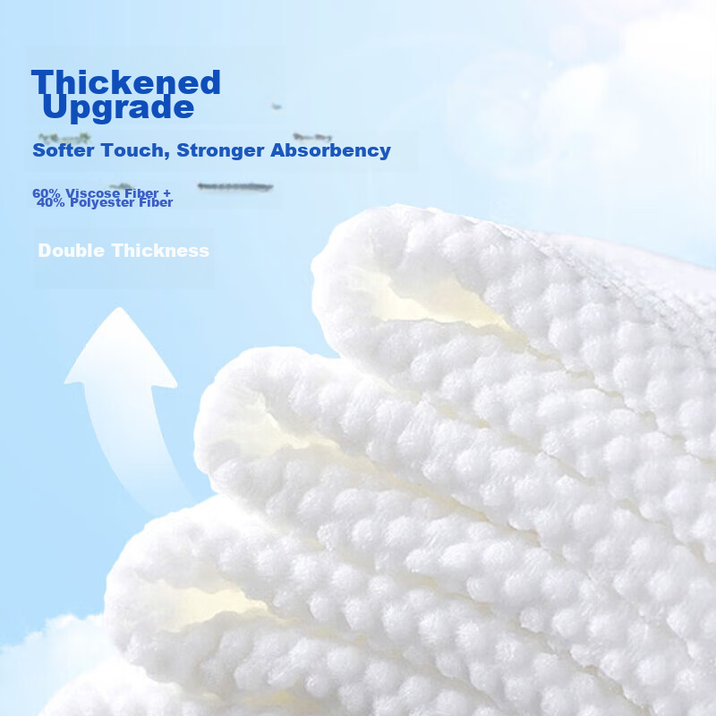 Mian Mingyi Travel Disposable Bath Towels, 10 Pieces, Thickened And Enlarged, Pe...