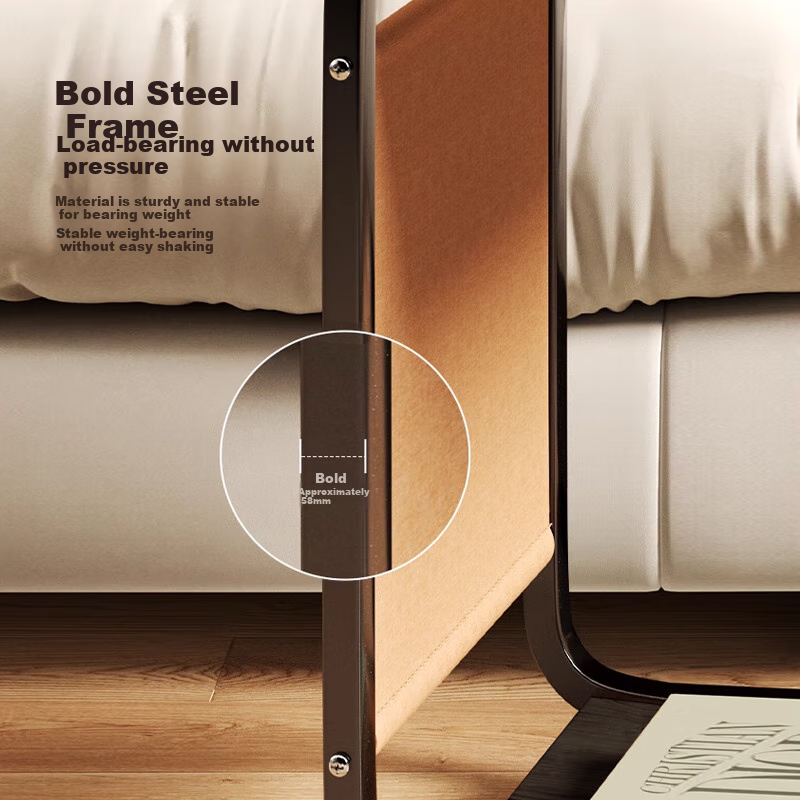 L&S LIFE AND SEASON Mobile Coffee Table Simple Small Cart Sofa Side Table J107 B...