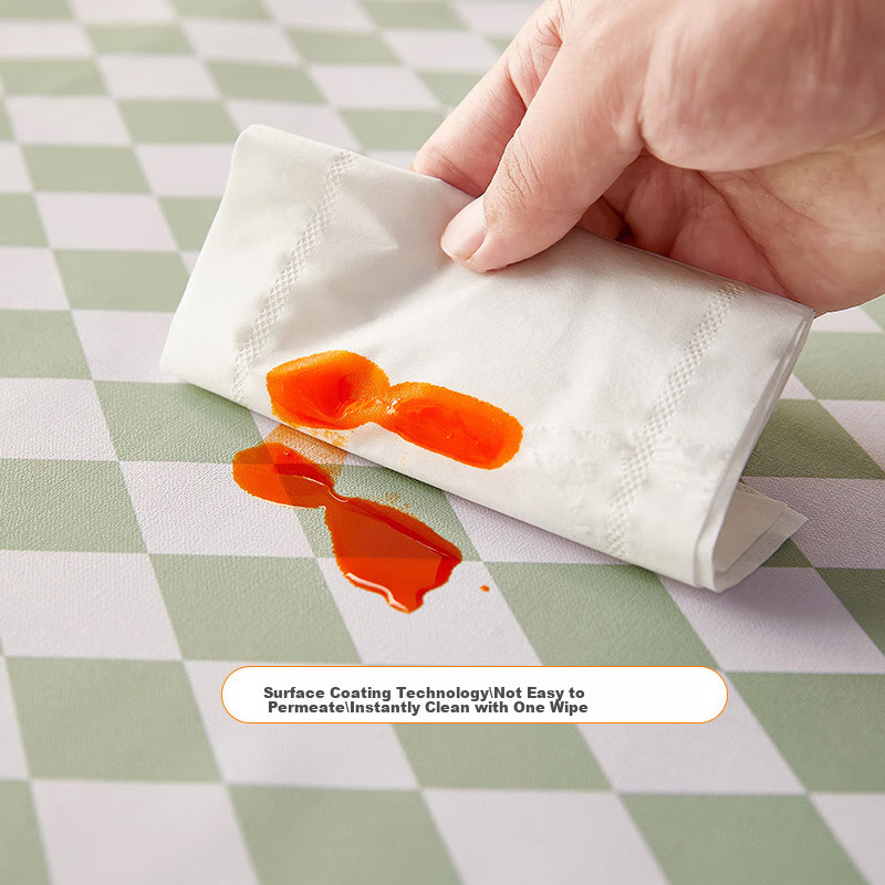 Jingxin Tablecloth, Waterproof And Oil-Proof, Simple Style, Washable Table Mat,...