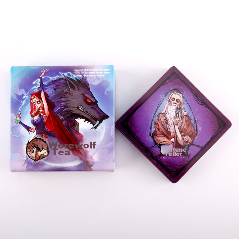 Werewolf Card Collection Edition in Metal Box, 2025 New Characters for Werewolf,...