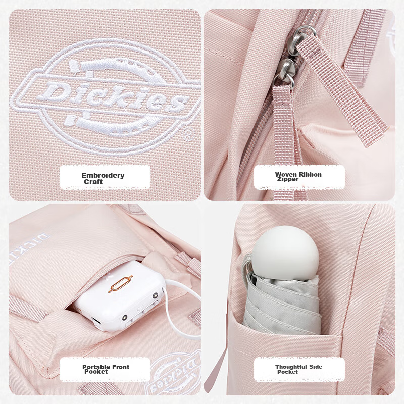 Dickies Backpack, Cute Mini Backpack, Casual Bag for College, High School And Mi...