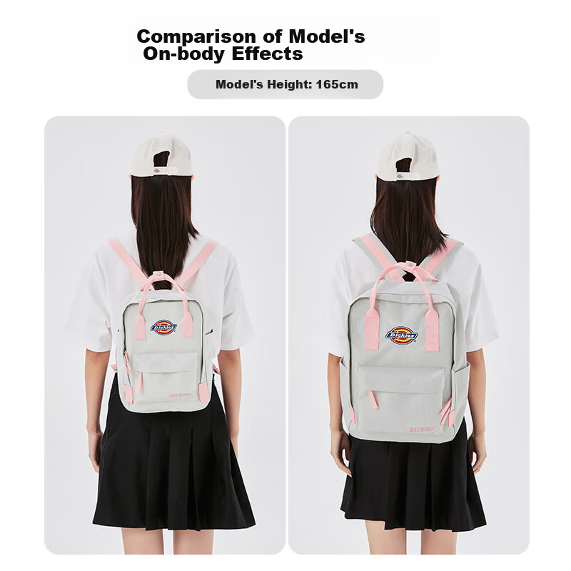 Dickies Backpack, Cute Mini Backpack, Casual Bag for College, High School And Mi...