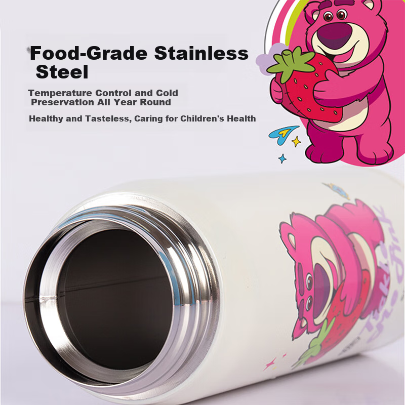 Disney Insulated Water Bottle for Children, Food-Grade Stainless Steel Direct Dr...
