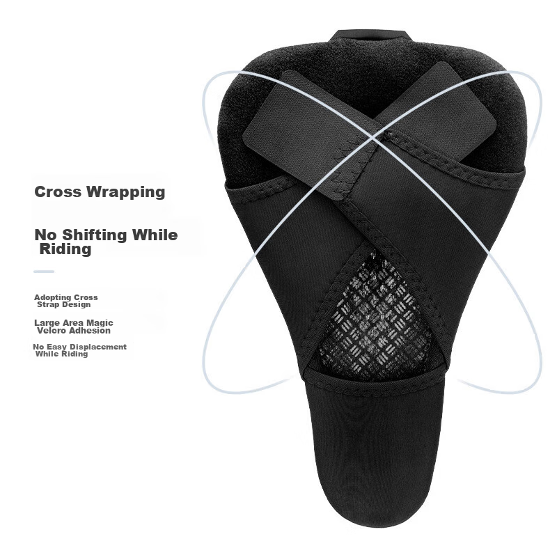 ROCKBROS Bicycle Seat Cover, Quick-Release, Thickened Silicone, Comfortable, for...