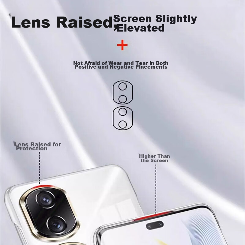 POZZO [Yellowing Package Compensation] Phone Case for HONOR 90 Pro, HONOR 90 Pro...