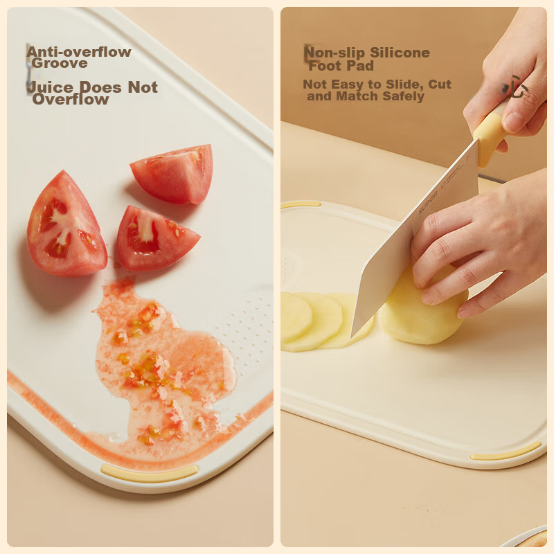 SUPOR Knife Set with Baby Cutting Board, Baby Food And Fruit Knife, Complete Kit...