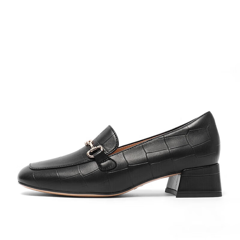 Belle Valentine's Day Gift Commuter Loafers Women's Sheepskin Embossed OL Flats...