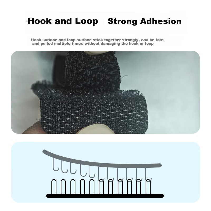 Shengwei Computer Cable Organizer, Velcro Adhesive Nylon Desktop Cable Managemen...