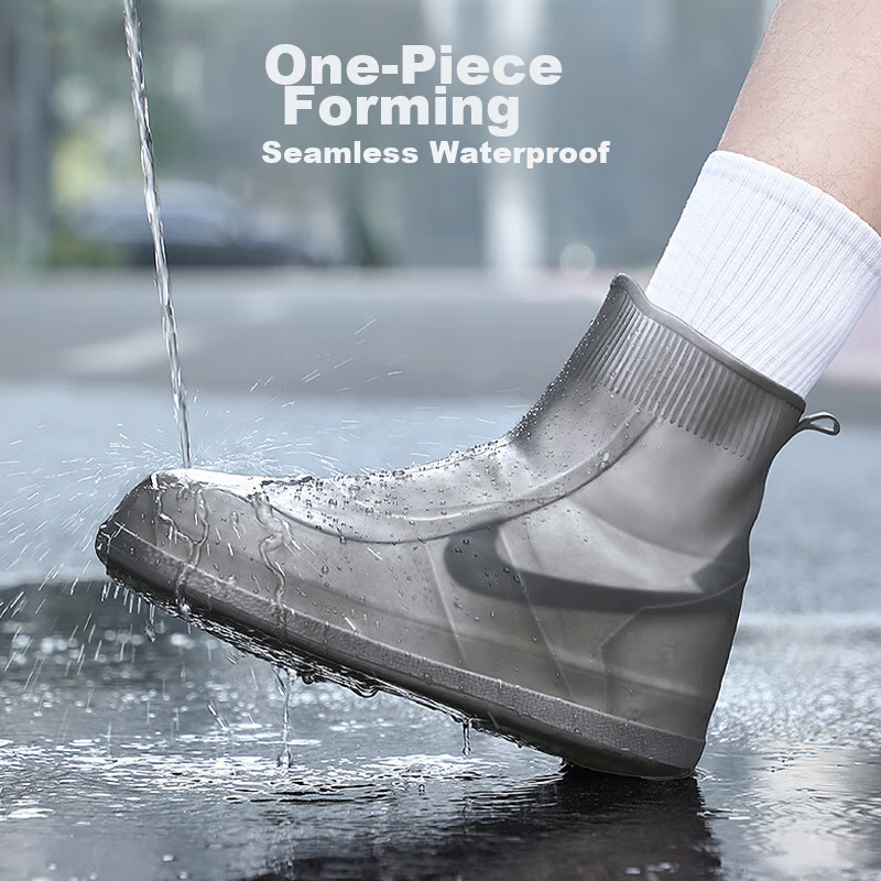 Biaze Biaze Waterproof Shoe Covers for Adults, Silicone Rain Shoe Covers, Non-Sl...