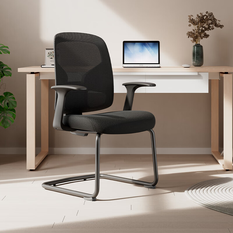 Deli 4900M Business Office Computer Chair Enterprise Procurement Bow Chair Expan...