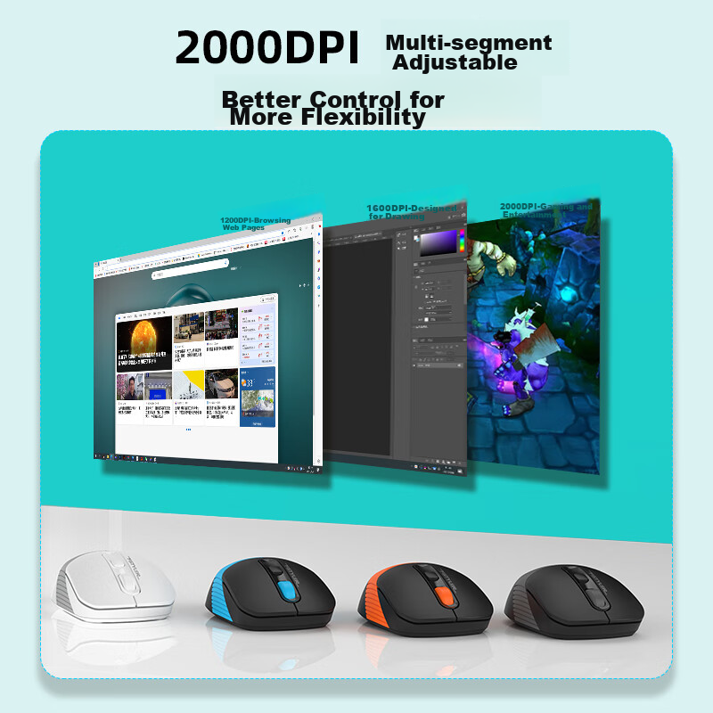 A4TECH FB1010Q 104-Key Wireless/Bluetooth Multi-Mode Keyboard And Mouse Set, Qui...