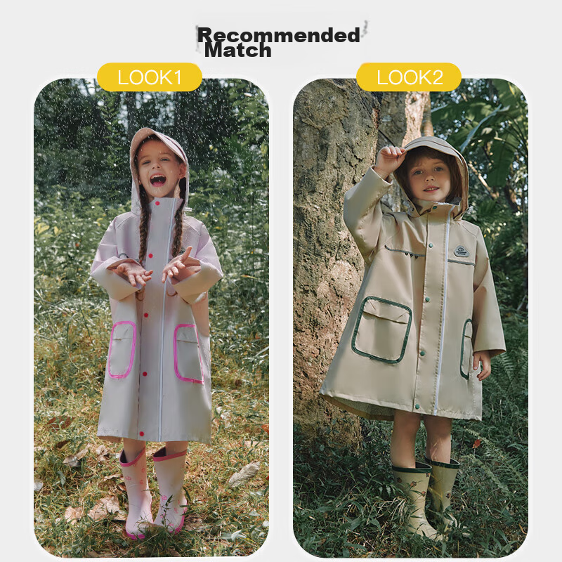 Lemonkid Children's Rain Boots, Boys And Girls Rubber Shoes, Non-Slip Waterproof...