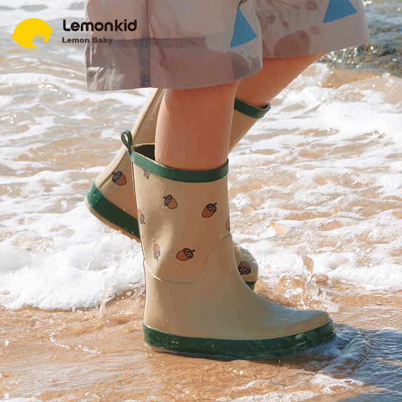 Lemonkid Children's Rain Boots, Boys And Girls Rubber Shoes, Non-Slip Waterproof...