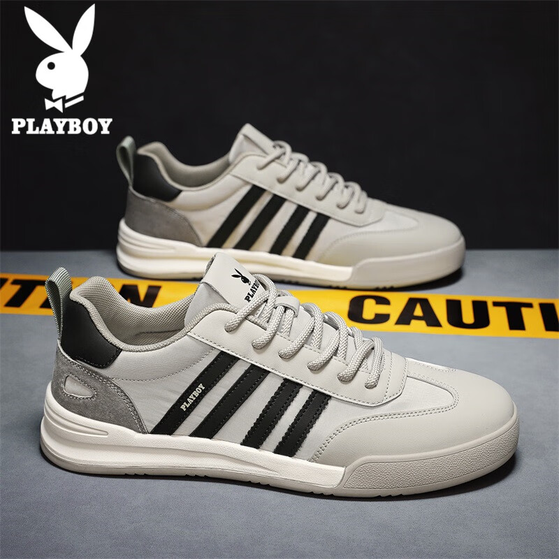 Playboy Men's Skateboard Shoes, 2025 Summer Men's Casual Shoes, Breathable Versa...