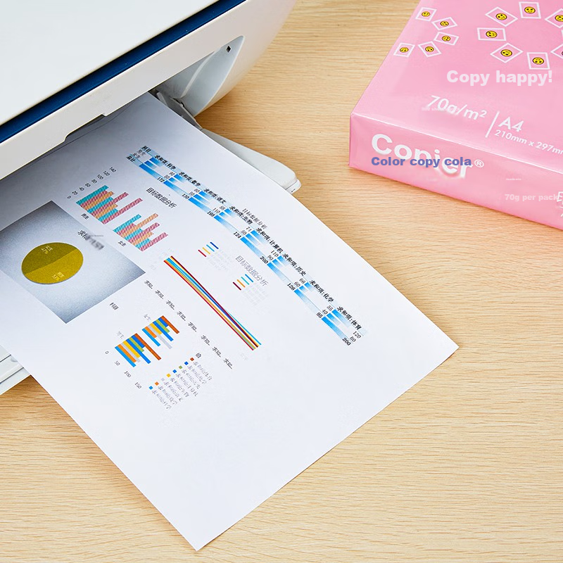 Asia Pacific Senbo Copy Cola A4 Printing Paper, 80g Single Pack, 500 Sheets Copy...