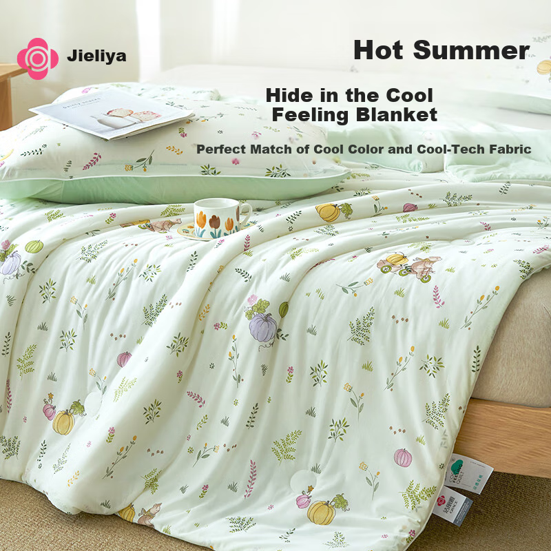 Grace A Class Fabric Cooling Silk Summer Quilt Cooling Value 0.28 Summer Ice Sil...