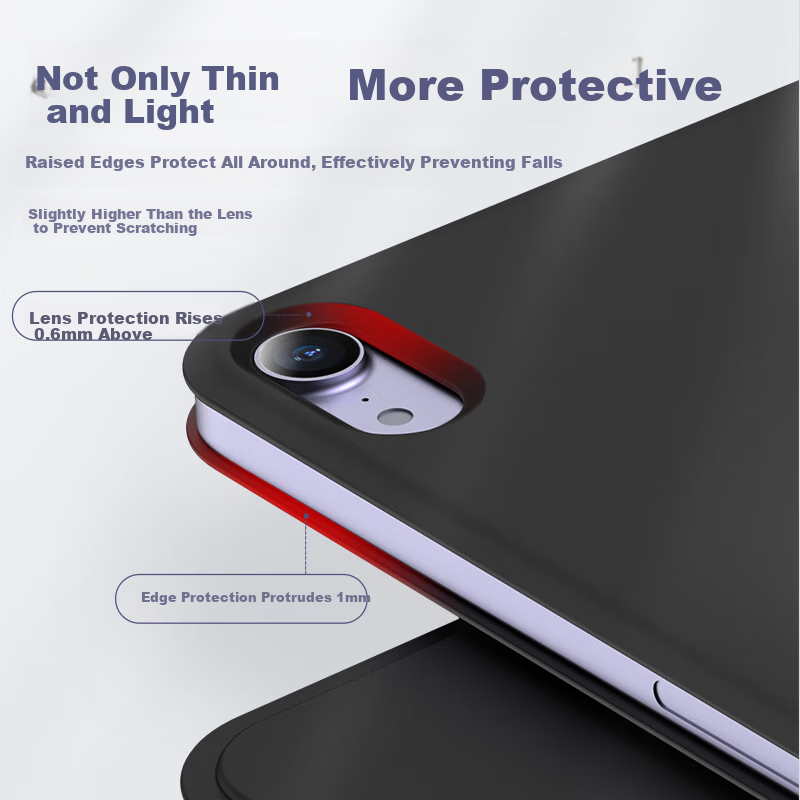 Jingzao IPad 11 2025 Protective Case, 11-Inch Magnetic Double-Sided Clip, IPad 1...