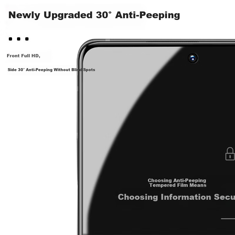 Smorss [30° Full Privacy Protection] Privacy Screen Protector for Honor Power, C...