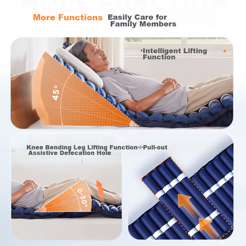 Maidesiite Anti-Bedsore Air Mattress, Medical Bed for Bedridden Elderly, Home Us...