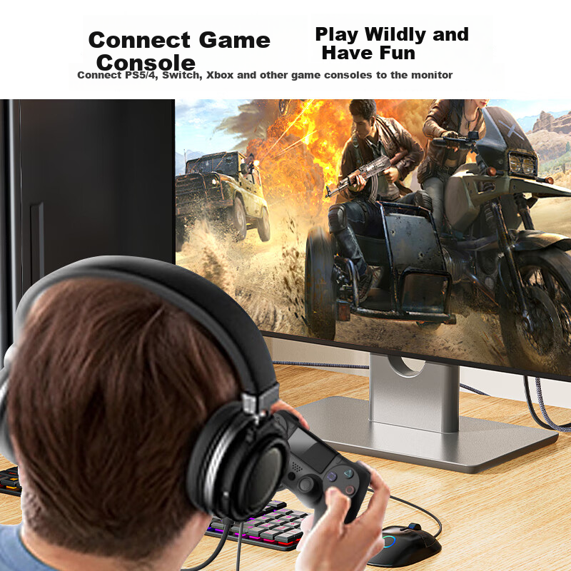 Jinghua HDMI High-Definition Cable 2.0 Version, 4K Digital 3D Video Cable, Compu...