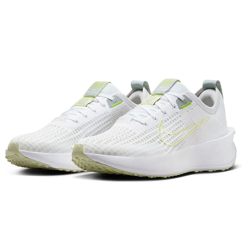 Nike Running Shoes for Women, Shock-Absorbing INTERACT Sneakers, FD2292-103, Whi...