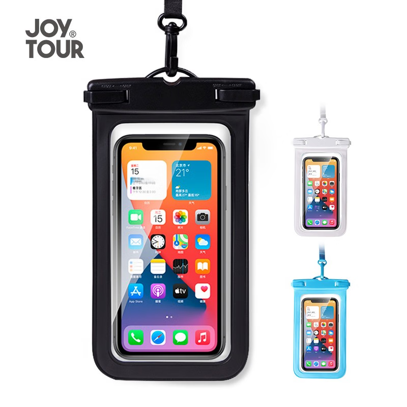 JOYTOUR Waterproof Phone Case, Touchscreen Compatible, Extra Large, with Lanyard...