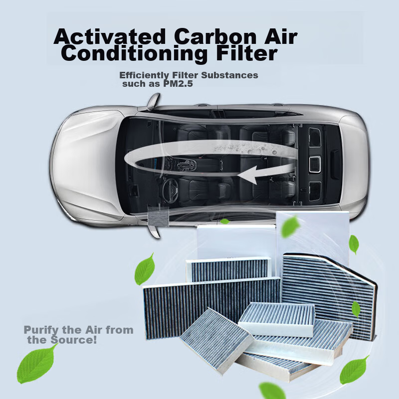 Ouji Air Conditioning Filter + Air Filter Cleaner for Corolla 1.2T/1.6L/1.8L (20...