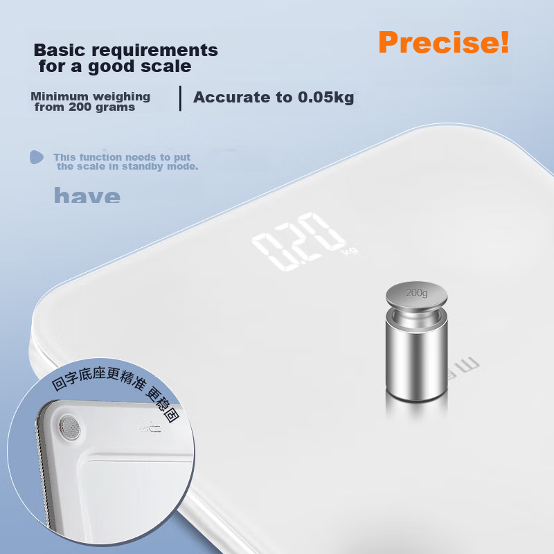 Xiangshan Smart Body Scale, Electronic Scale for Home Health Use, High Precision...
