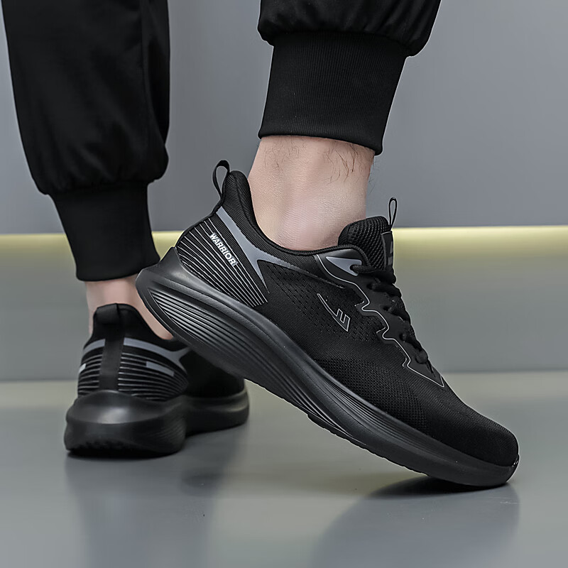 Warrior Shoes for Men, Soft-Soled Sneakers, Breathable, Trendy, Lightweight Casu...