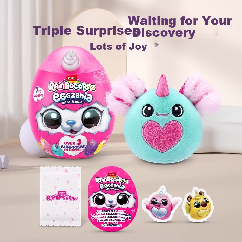 ZURU Rainbocorns Magical Surprise Mini Plush Toy Boy Girl Birthday Gift
