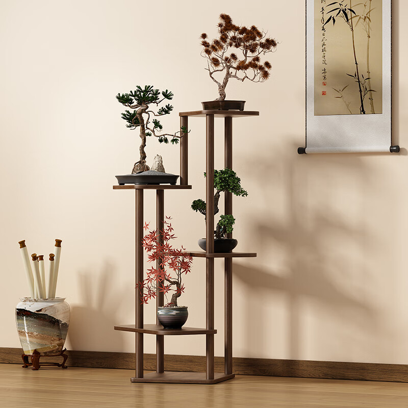 Anerya Flower Stand, Living Room Floor Storage Rack, Balcony Modern Minimalist M...