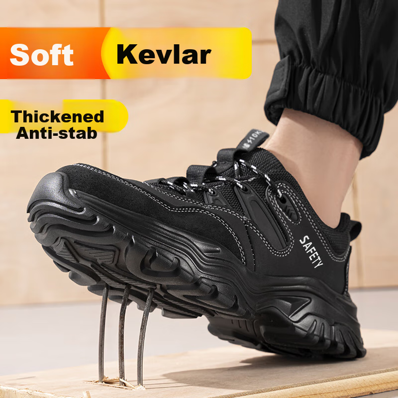 GUYISA Safety Shoes for Men, Electrician Insulated Anti-Smashing Anti-Puncture U...