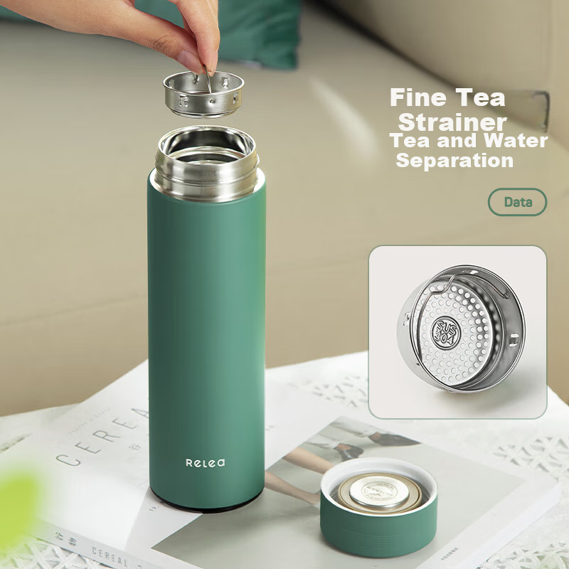 RELEA Mini Insulated Cup, 304 Stainless Steel Water Bottle, Tea Cup for Men And...