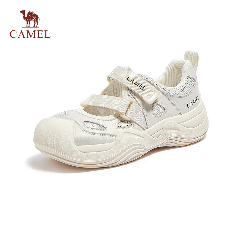 CAMEL Beach Sports Sandals for Women, Hollow Mesh Outdoor Ugly-Cute Casual Shoes...