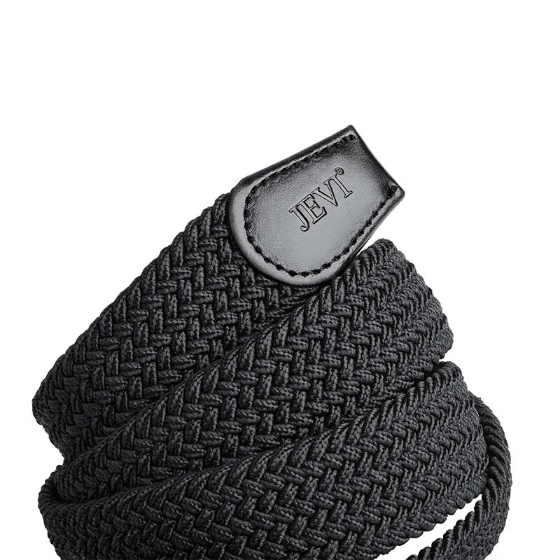 JEVI Men's Versatile Elastic Woven Stretch Belt Men's Decorative Canvas Belt You...