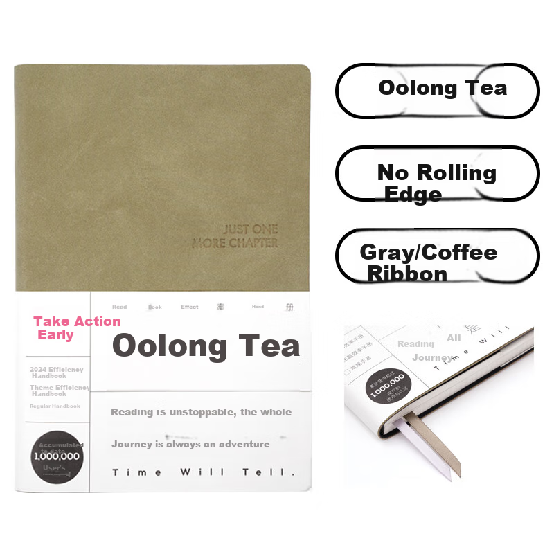 Reading Habit Notebook - Red Velvet